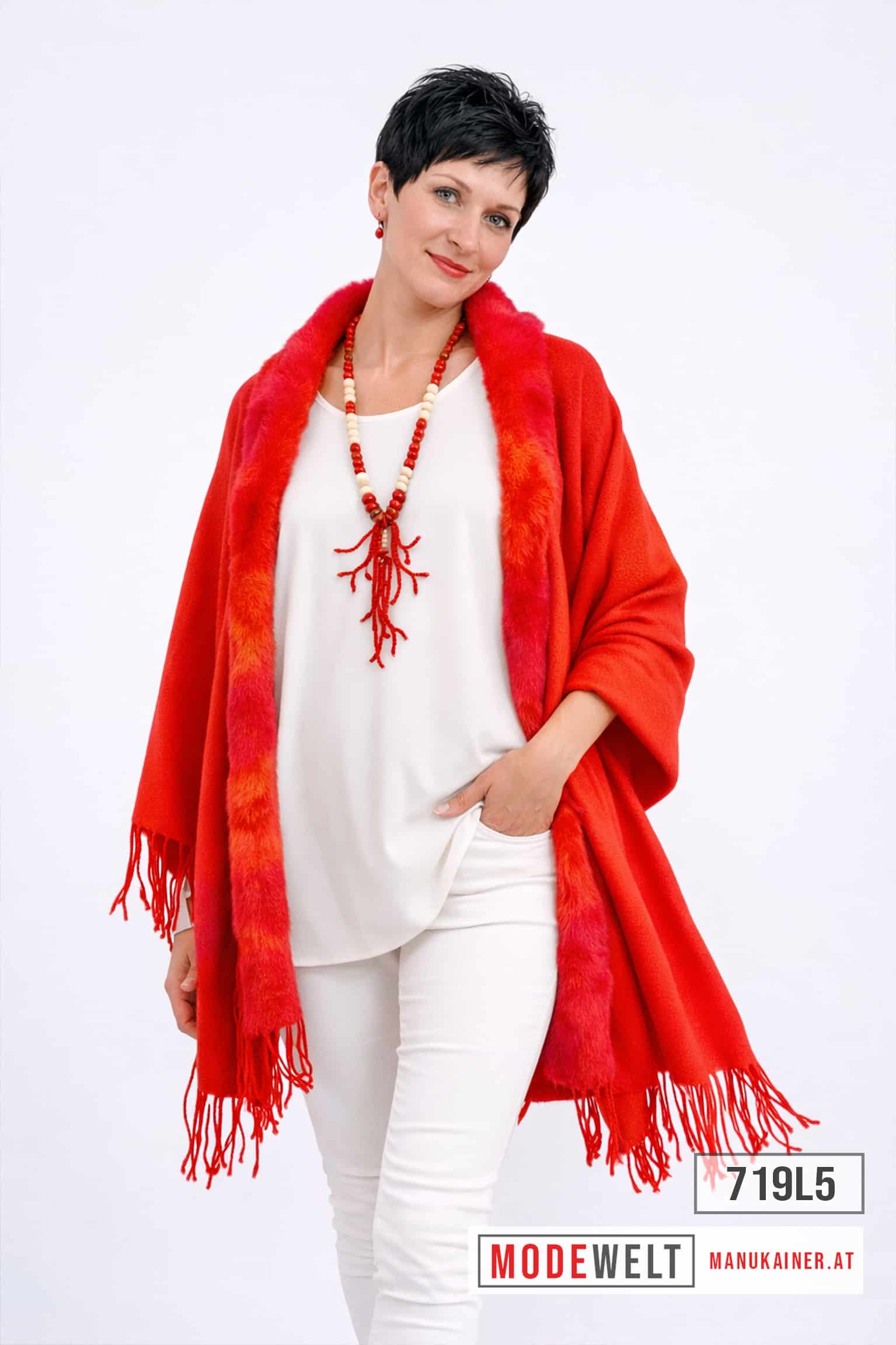 FledermausBluse Lady White|Gr. UNI 42-48+|