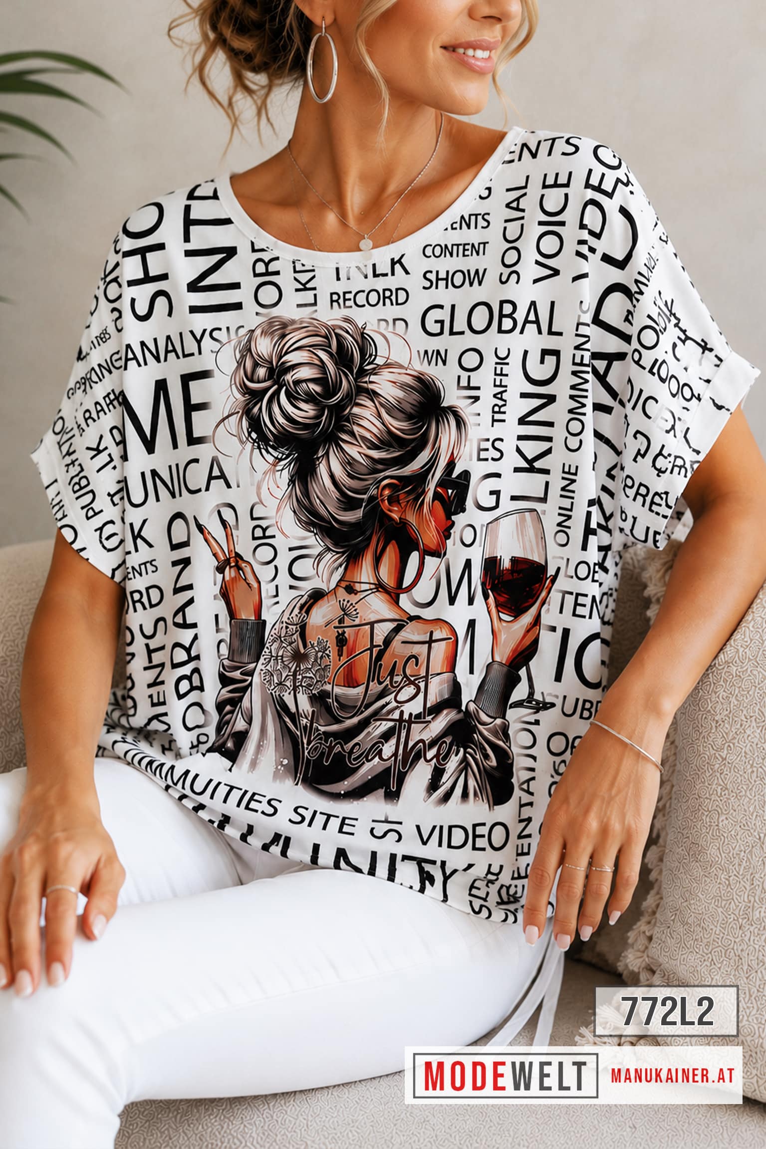 ViskoseShirt Kate |Gr. UNI 36-46|